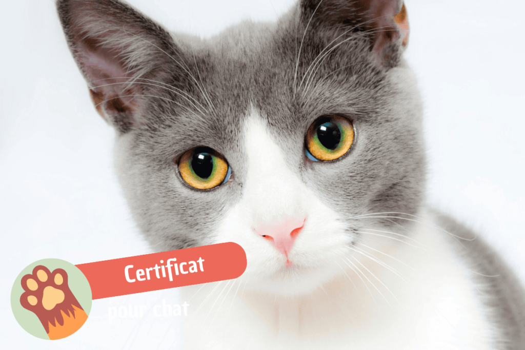 certificat de bonne santé chat