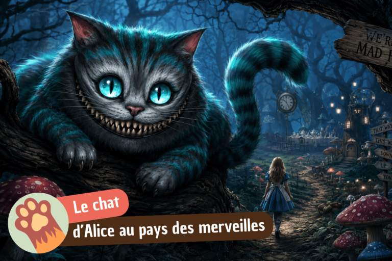 le chat de chester d'Alice au pays des merveilles