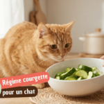 Régime courgette pour chat : bienfaits, dosages et préparation (guide complet)