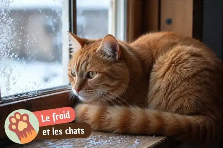 À partir de quelle température un chat a froid l'hiver ?